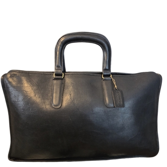 Coach Handbags - Coach Vintage 1980's Slim Satchel With Coach Dustbag In EUC